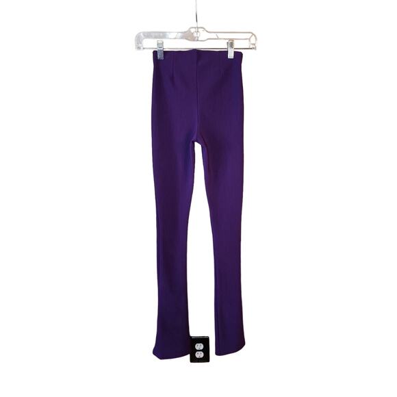 Zara Pants Pull On Size XS NWT Slit leg - Picture 2 of 6